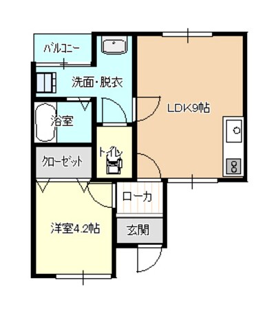 新潟駅 バス35分  大島下車：停歩6分 1階の物件間取画像